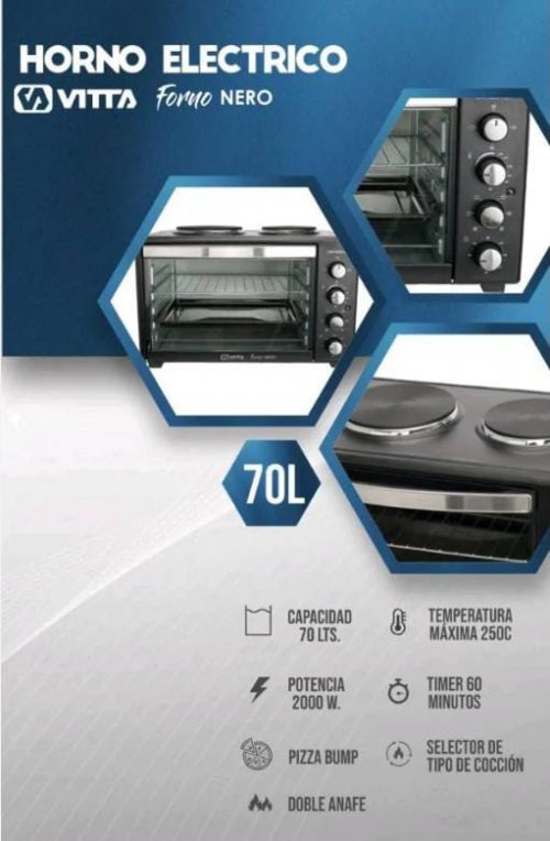 Horno Electrico con Anafe